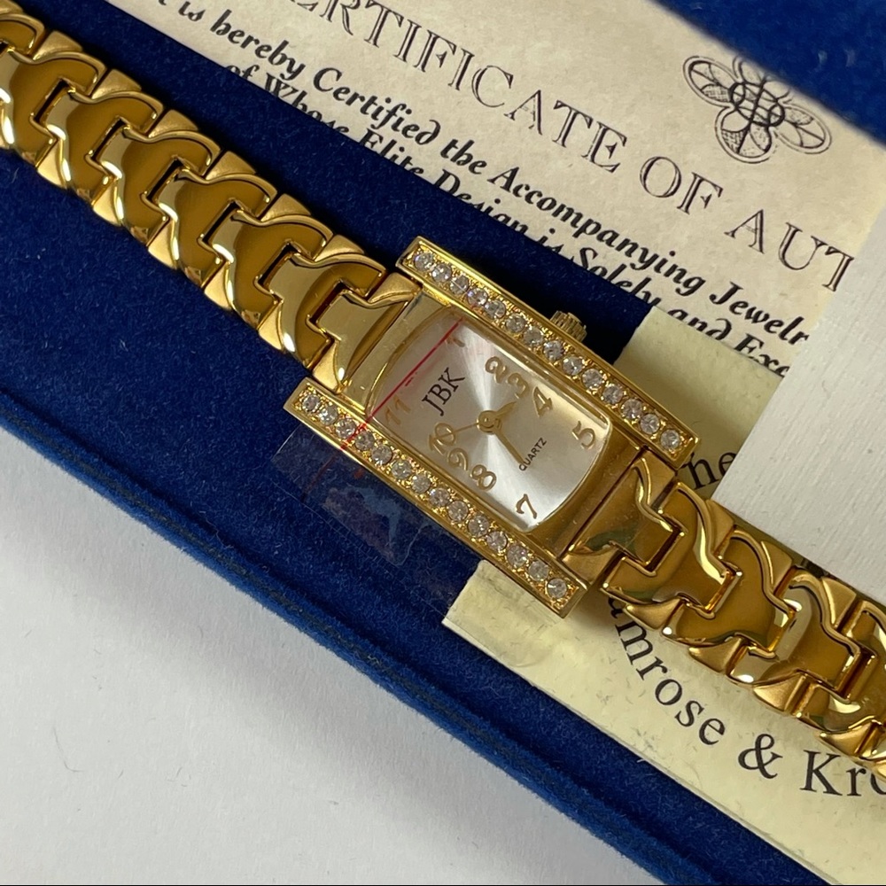 JBK Gold Ton Watch